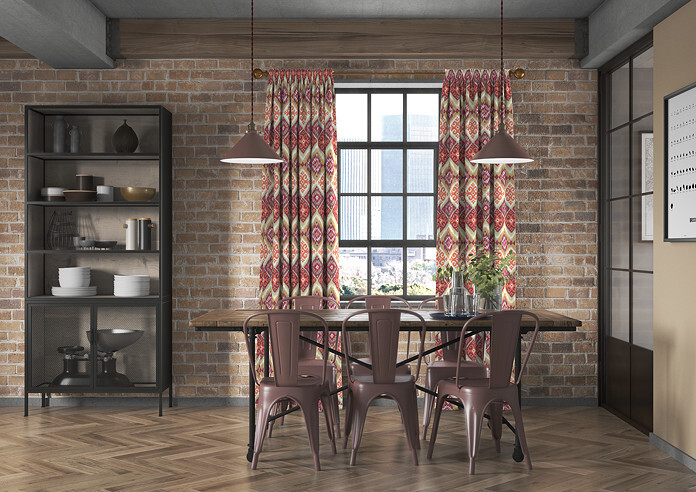 Navajo, Salsa - Made to Measure Curtains - Image 5